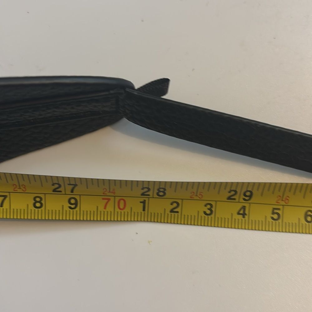 BCBGMaxAzria Tassel  front structural belt in Black Size M/ L - Pristine - Picture 7 of 7